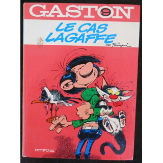 Bande dessinée GASTON 9 Le cas Lagaffe Franquin Dupuis 1977