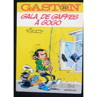 Bande dessinée GASTON R1 Gala de gaffes à Gogo Franquin et Jidéhem Dupuis 1977