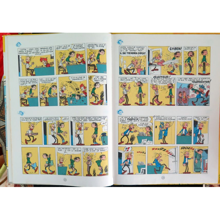 Bande dessinée GASTON R1 Gala de gaffes à Gogo Franquin et Jidéhem Dupuis 1977