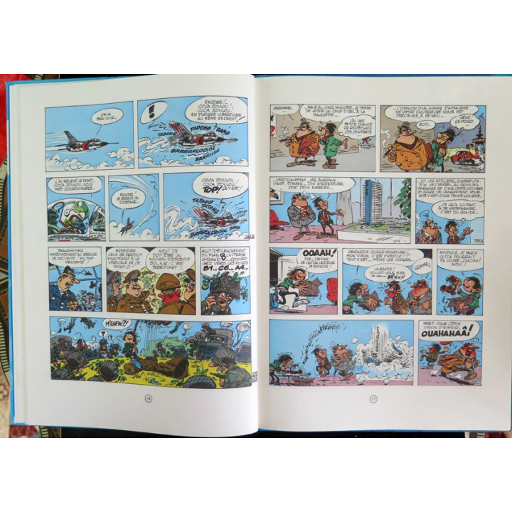 Bande dessinée GASTON 7 Un Gaffeur sachant gaffer Franquin Dupuis 1977