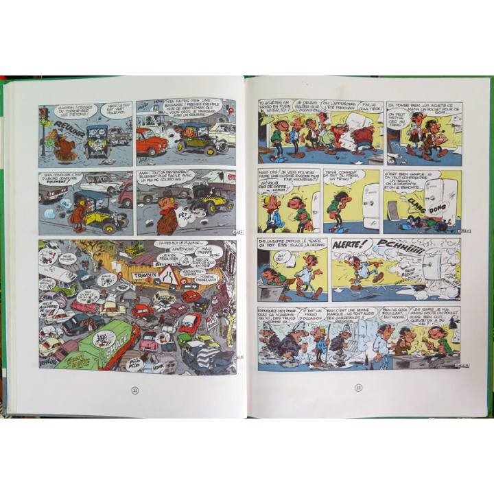 Bande dessinée GASTON 6 Des gaffes et des Dégats Franquin Dupuis 1979