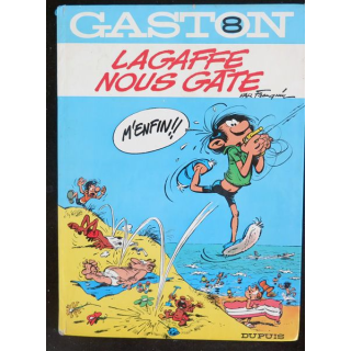 Bande dessinée GASTON 8 Lagaffe nous gâte Franquin Dupuis 1980
