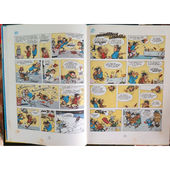 Bande dessinée GASTON 8 Lagaffe nous gâte Franquin Dupuis 1980