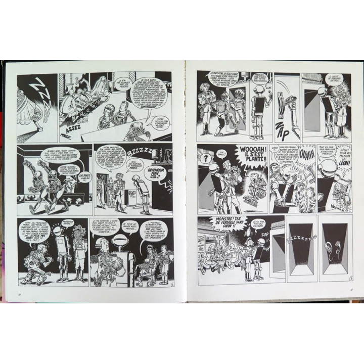 Bande dessinée PÉTILLON Bienvenue aux Terriens Dargaud 1982
