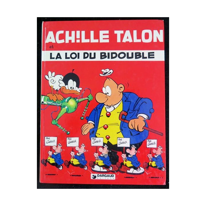 Bande dessinée ACHILLE TALON et la Loi du Bidouble par Greg Dzrgaud 1981