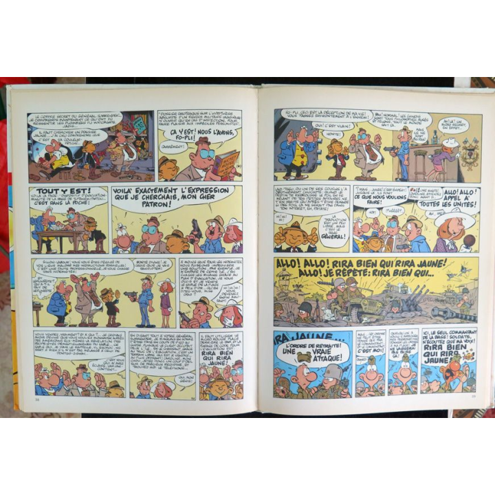 Bande dessinée ACHILLE TALON et le Grain de la Folie par Greg Dzrgaud 1981