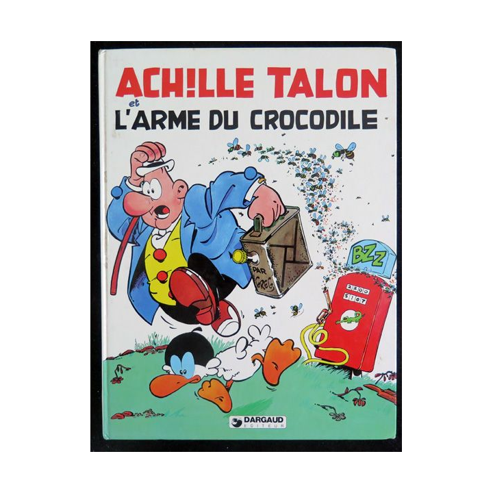 Bande dessinée ACHILLE TALON et l'arme du Crocodile par Greg Dzrgaud 1980