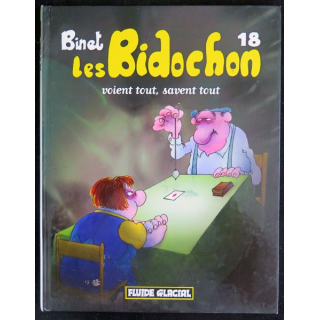 Bande dessinée BINET 18 les Bidochon voient tout savent tout Fluide glacial 2002