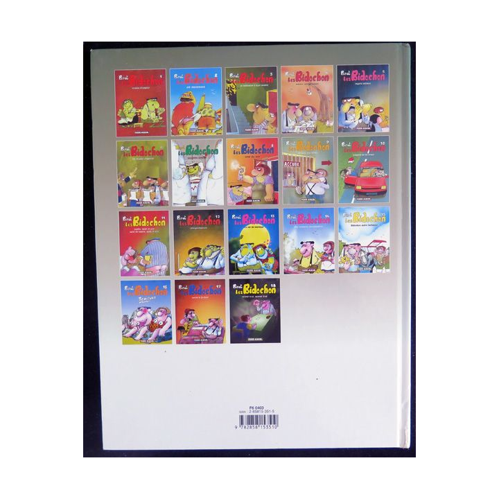 Bande dessinée BINET 18 les Bidochon voient tout savent tout Fluide glacial 2002