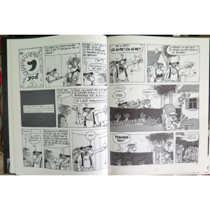 Bande dessinée BINET 18 les Bidochon voient tout savent tout Fluide glacial 2002
