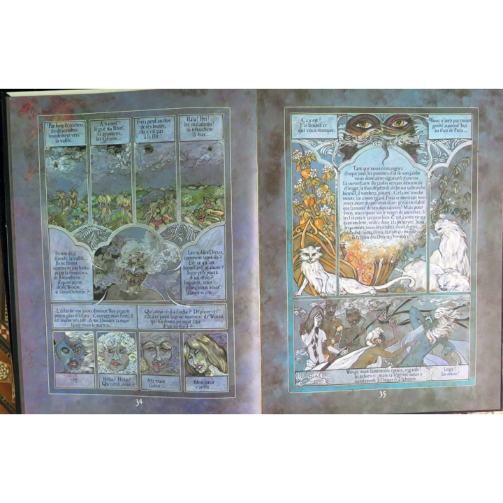 Bande dessinée L'ANNEAU DU LIBELUNG Tome 1 l'Or du Rhin Dargaud 1982