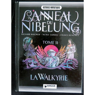 Bande dessinée L'ANNEAU DU LIBELUNG Tome 2 La Walkyrie Dargaud 1982
