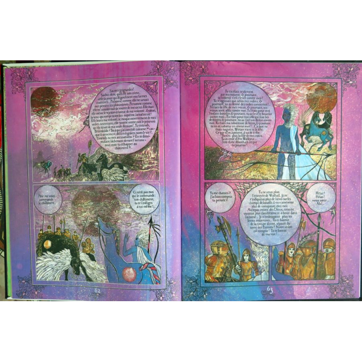 Bande dessinée L'ANNEAU DU LIBELUNG Tome 2 La Walkyrie Dargaud 1982