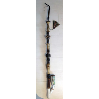 Pipe tyrolienne en bois Onyx et céramique 80 cm de longieur