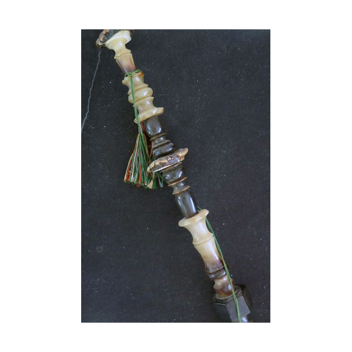 Pipe tyrolienne en bois Onyx et céramique 80 cm de longieur