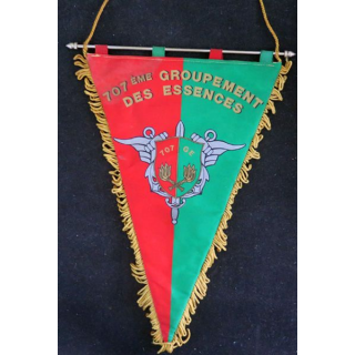 707° GE : fanion du 707° Groupement des essences 28 x 20,5 cm