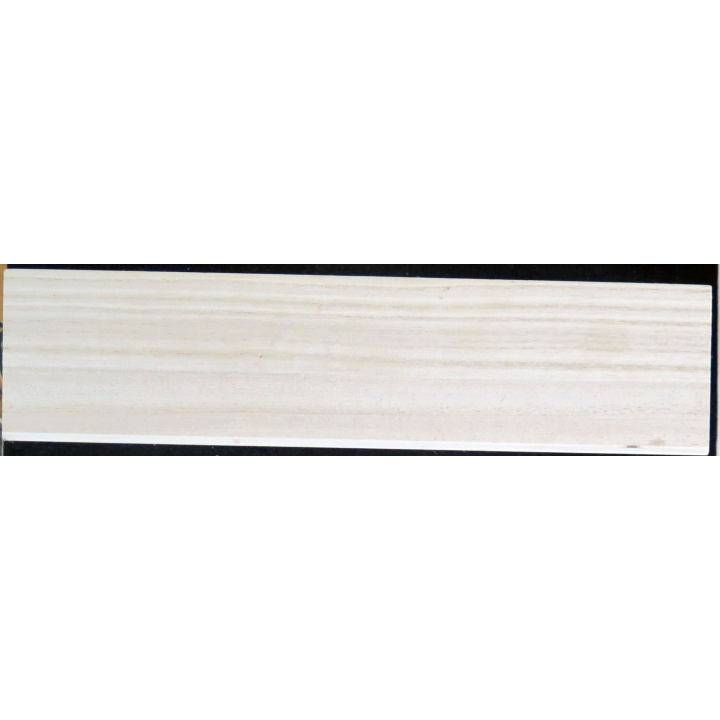 Boite en bois décorée 26,5 x 8,7 x 6,4 cm
