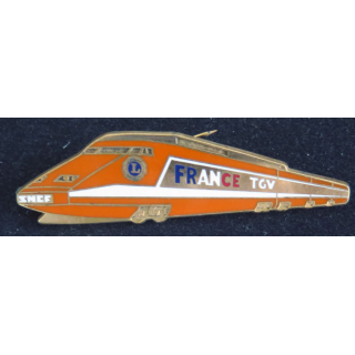 LIONS CLUB : insigne FRANCE SNCF TGV 