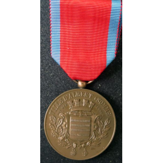 FRANCE : Médaille ordonnance en bronze de la Ville d'Albert Somme 1974