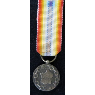 FRANCE : médaille miniature de la France libérée en bronze