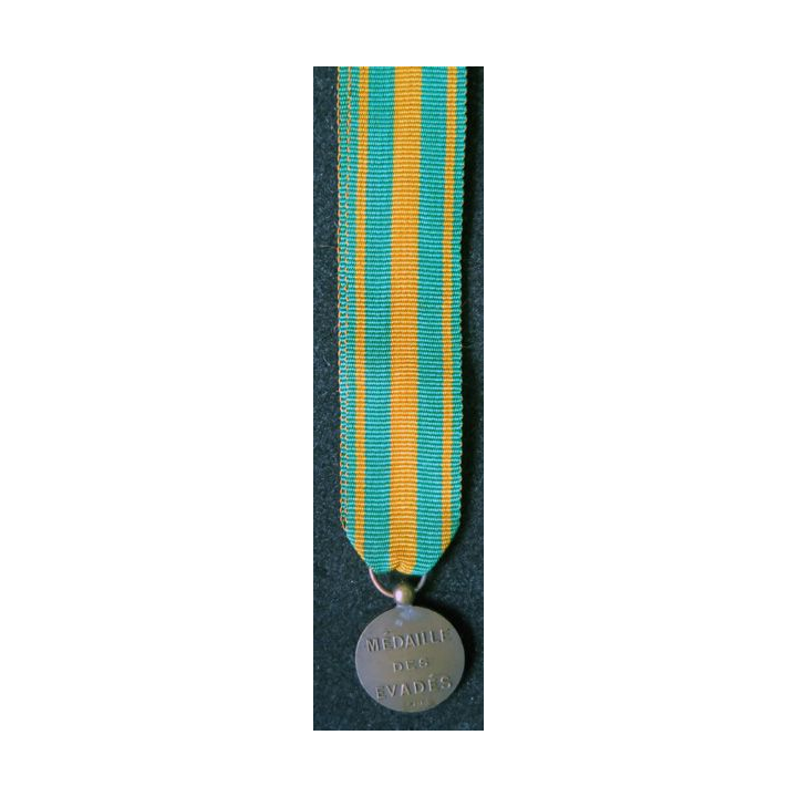 FRANCE : médaille miniature des évadés en bronze