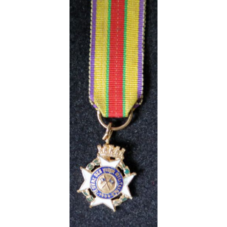 FRANCE : Médaille miniature de l'Oeuvre des vieux militaires 1900