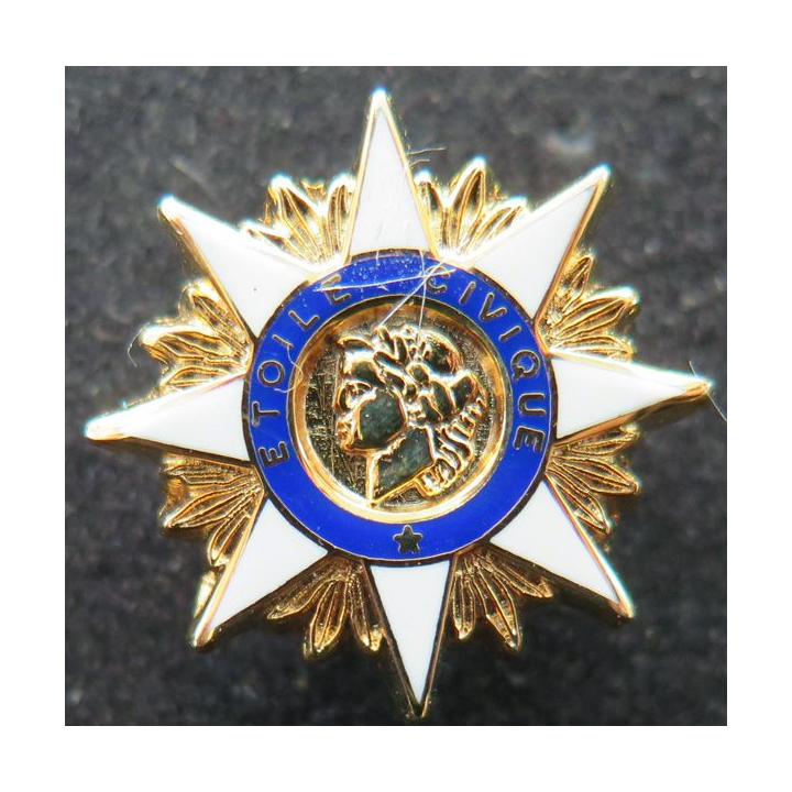 Pin's de l'Etoile civique