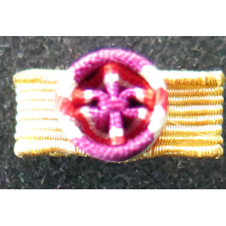rosette de boutonnière de Grand croix de la ligue Universelle du Bien Public