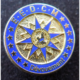 EEDCM : Pin's de l'Etoile Européenne de dévouement civil et militaire 