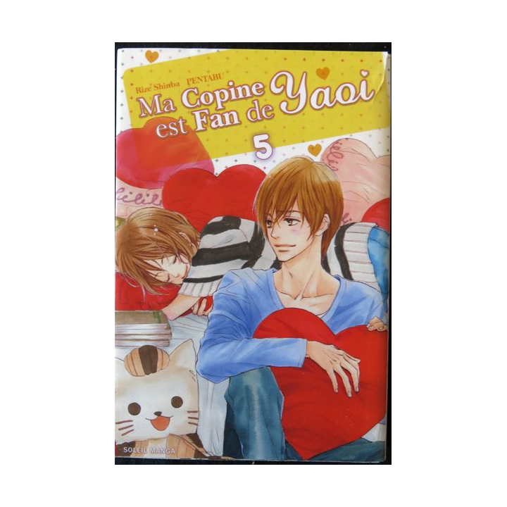 BD Mangas : Ma copine est fan de Yaoi N° 5 de Rize Shinba aux Editions Soleil Manga
