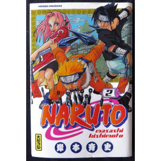 BD Mangas : Naruto volume 2 de Masashi Kishimoto aux Editions Kana