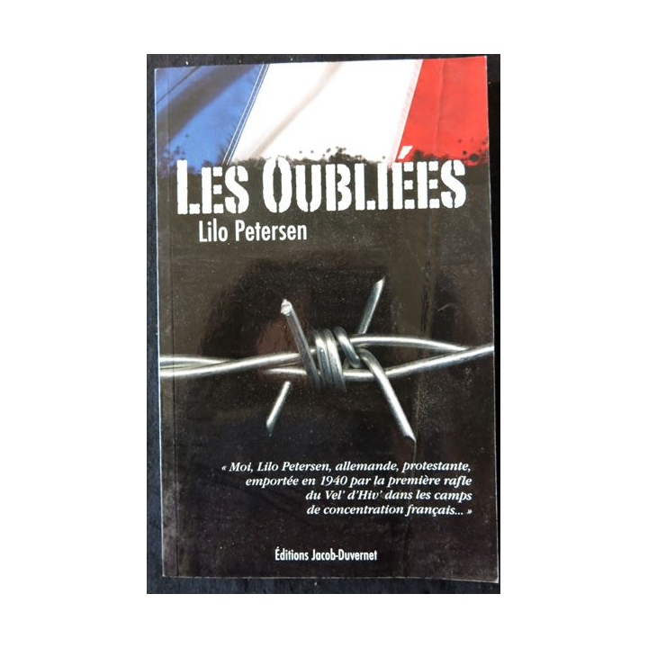 Les oubliées de Lilo Petersen aux Editions Jacob-Duvernet