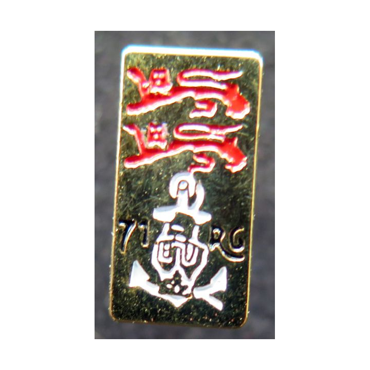 71° RG : pin's du 71° régiment du génie de JYS Ségalen
