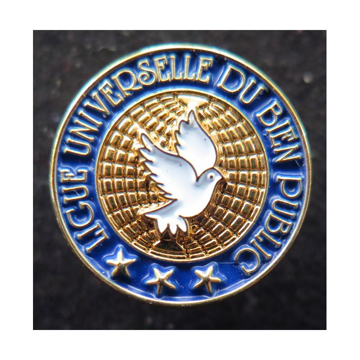 pin's de la ligue Universelle du Bien Public