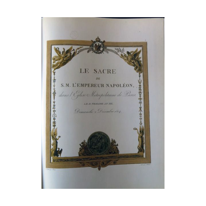 Le sacre de Napoléon histoire et légende de Jean Tulard aux éditions Fayard