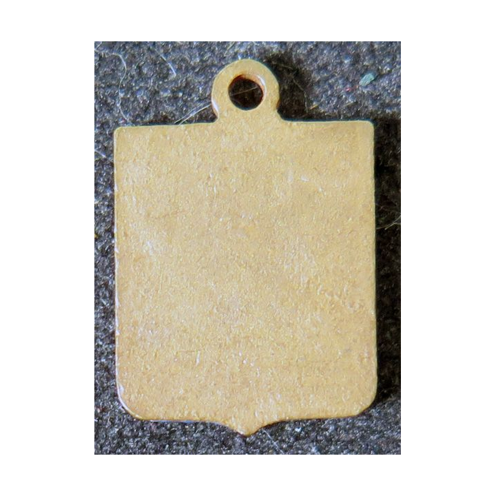 BLASON PARIS : écu en émail de la ville de Paris 1,7 cm x 1 cm 