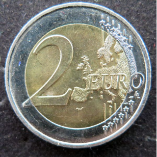 FRANCE : Pièce de 2 euros darbre Liberté Egalité Fraternité 2022