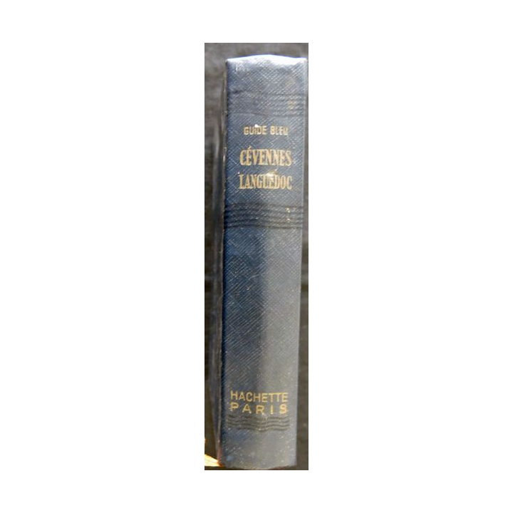 Les Guides bleus : Cévennes Languedoc aux Editions Librairie Hachette 1955