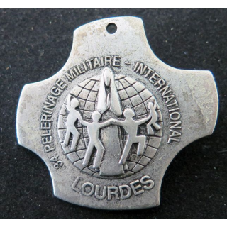 PMI : 34° pèlerinage militaire international de Lourdes en 1992