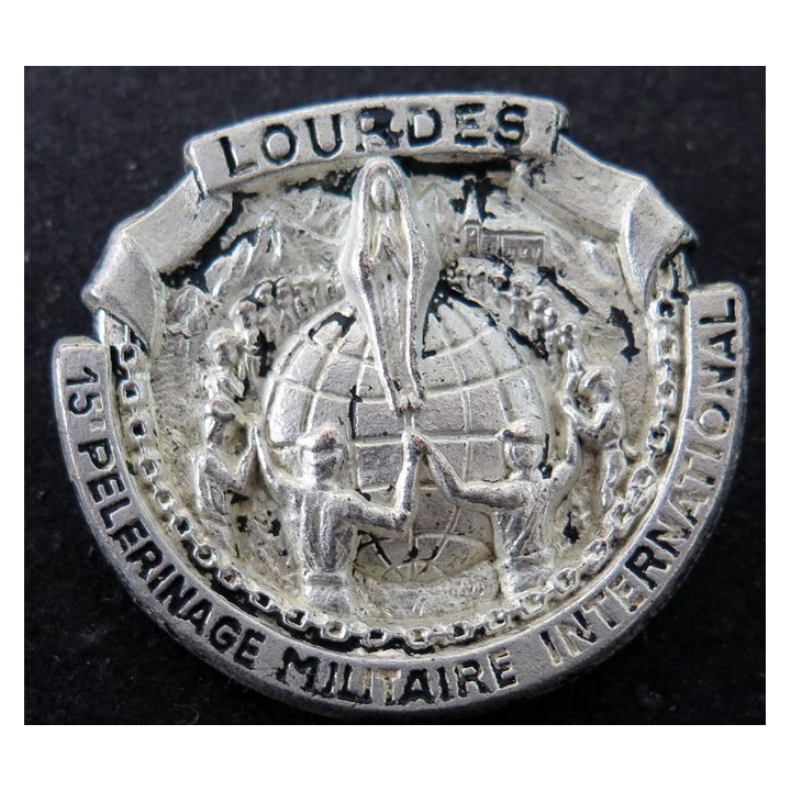 PMI : 15° pèlerinage militaire international de Lourdes en 1973