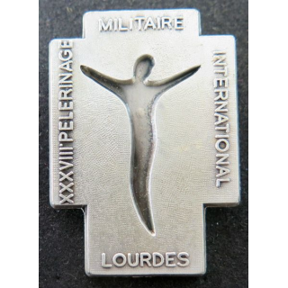 PMI : 38° pèlerinage militaire international de Lourdes en 1996 Martineau