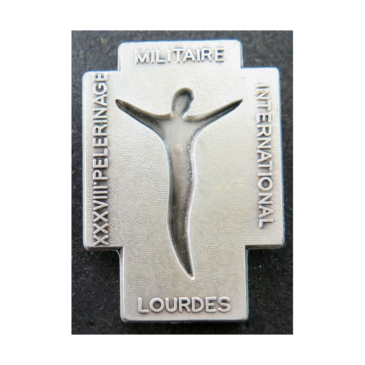 PMI : 38° pèlerinage militaire international de Lourdes en 1996 Martineau