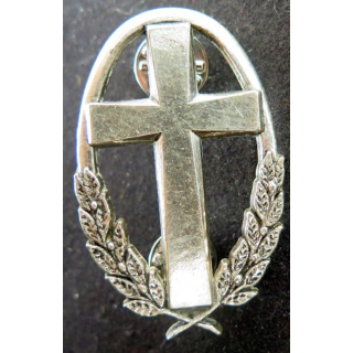 Insigne d'aumônier catholique argenté Coinderoux GS 78