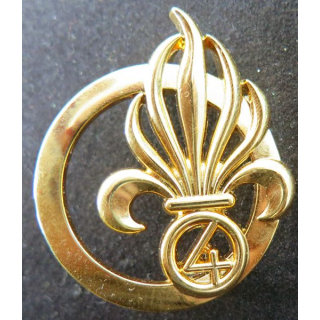 4° REI : insigne de béret du 4° Régiment étranger d'infanterie Boussemart G 4582