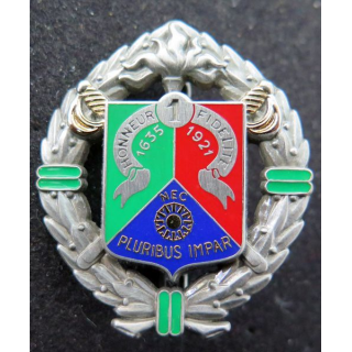 1° REC : insigne du 1° régiment étranger de cavalerie de fabrication Boussemart H. 162