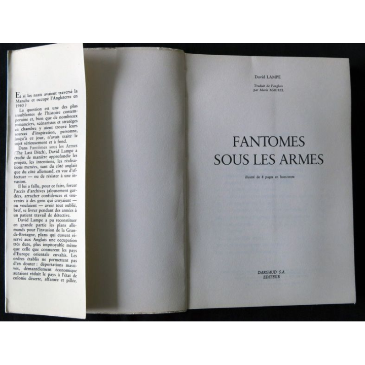 Fantôme sous les armes de David Lampe aux éditions Dargaud S.A  Editeur