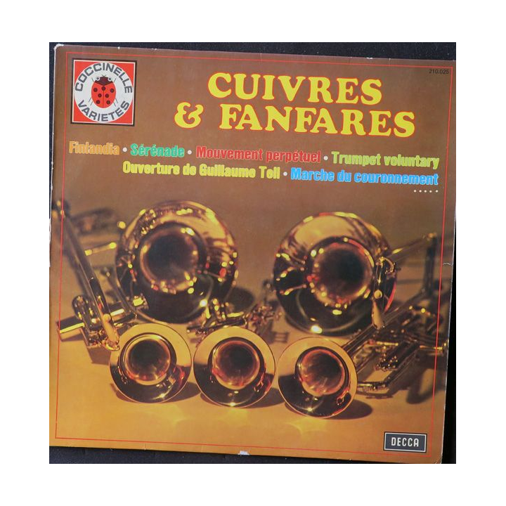 DISQUE 33 TOURS : Cuivres et Fanfares 