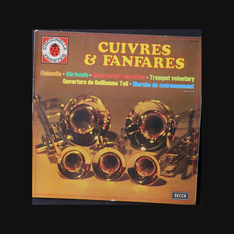 DISQUE 33 TOURS Cuivres et Fanfares
