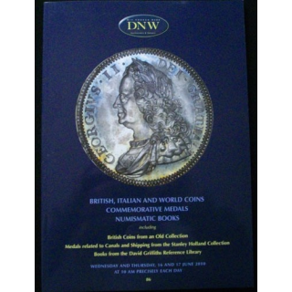 Catalogue illustré DNW de pièces de monnaies, jetons et médailles