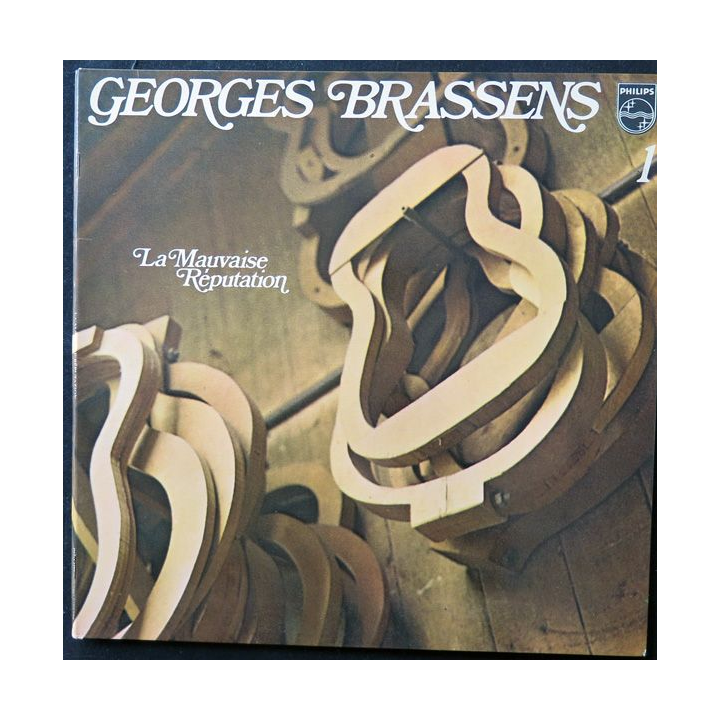 DISQUE 33 TOURS : Georges Brassens La mauvaise Réputation vol 1